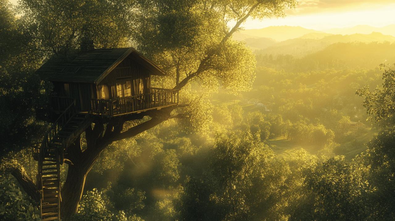 La Cabane dans les arbres La Palombiere : vivez l’experience unique du tourisme ornithologique en hauteur