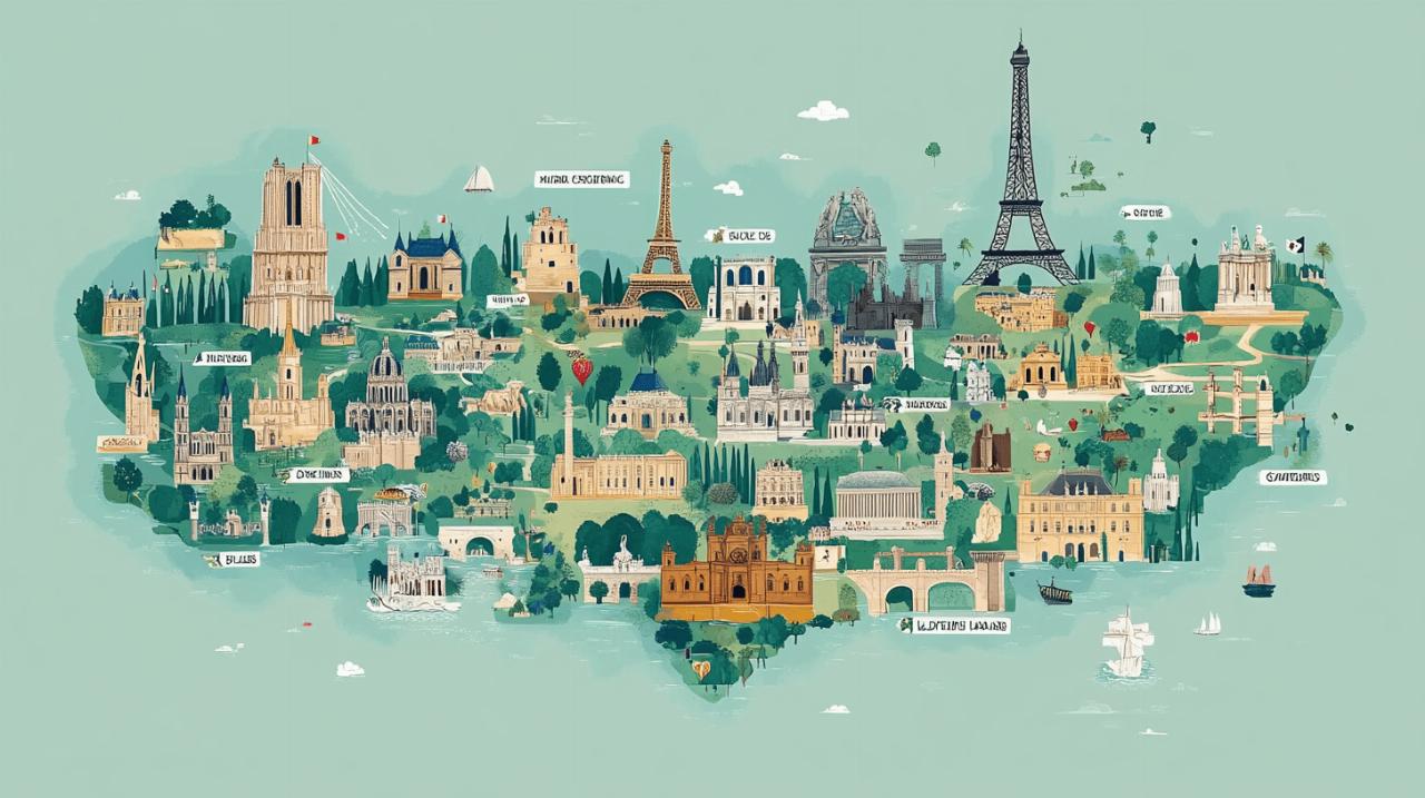 Voyage au cœur des attractions francaises : 50 decouvertes surprenantes